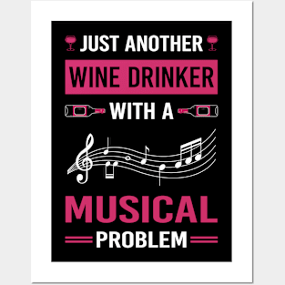 Wine Drinker Musicals Musical Posters and Art